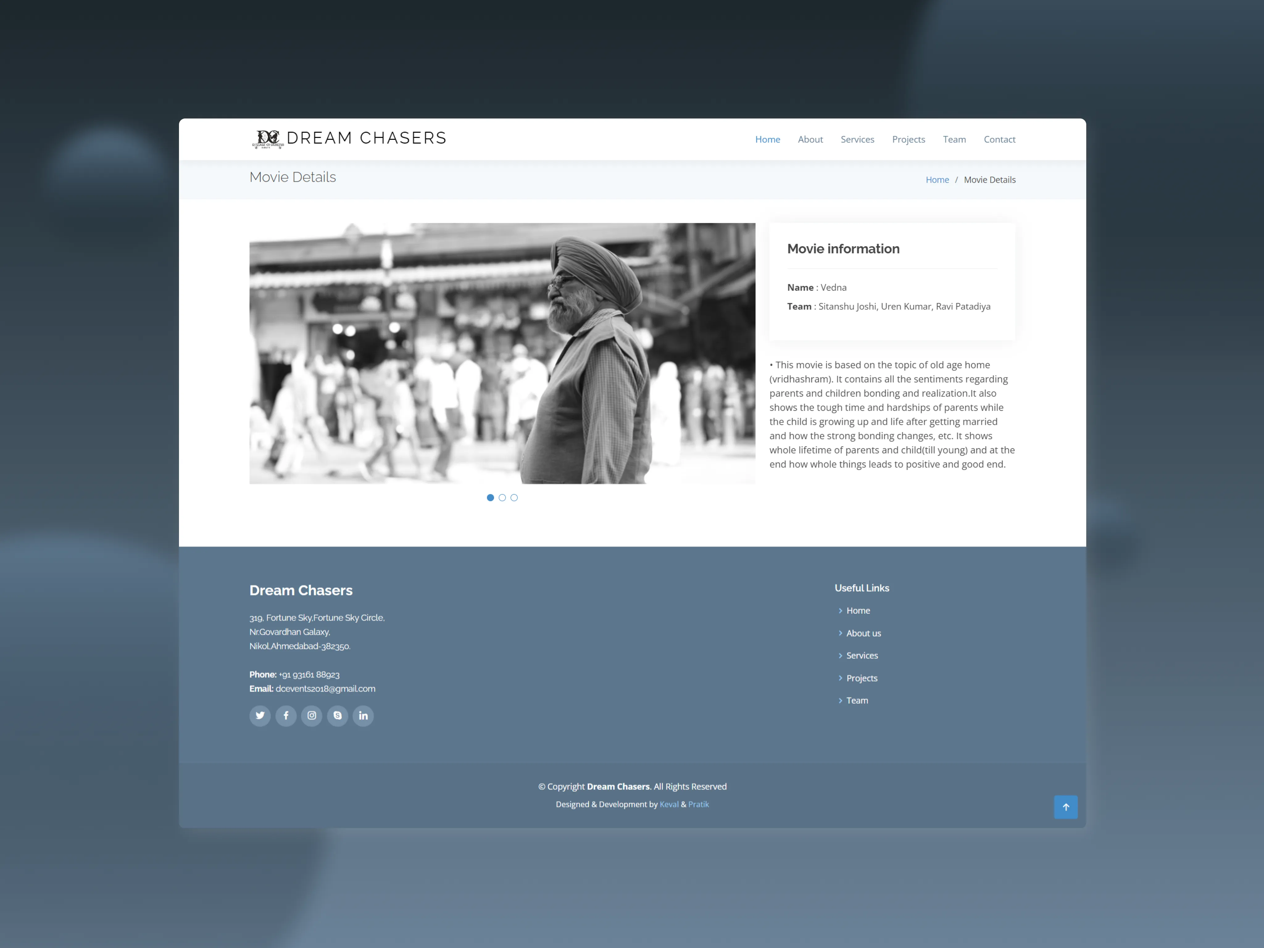 webvibe solution dream project